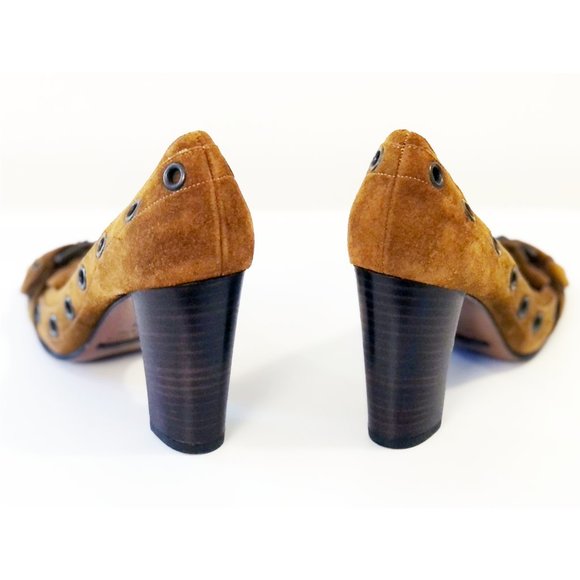 DOLCE & GABBANA square toe pumps - Picture 3 of 6